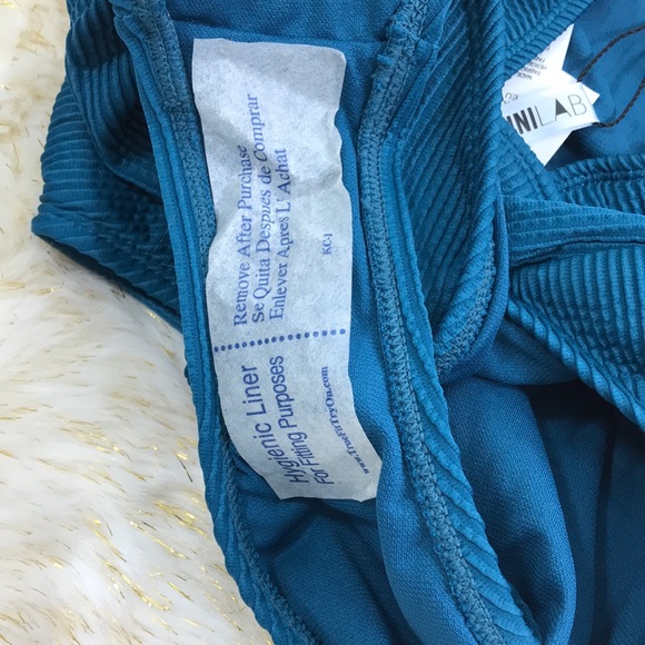 The Bikini Lab Ribbed One-Piece Swimsuit - Picture 5 of 8